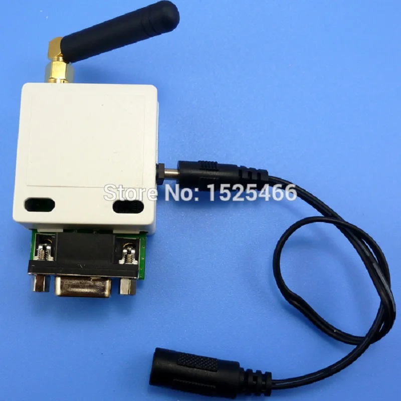 

HY035 433M 20dB Serial Port RF Wireless Transmission Module UART RS232 Board replace GPRS GSM WIFI DTU SMA Antenna