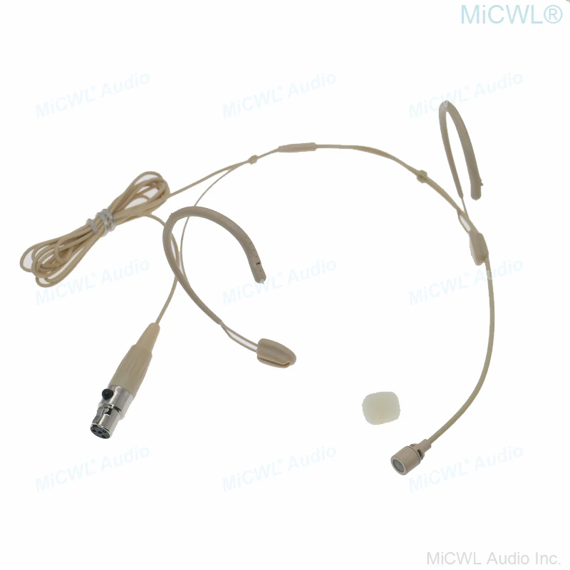 MiCWL Audio Top Qualität Nieren Directional Headset Haken Mikrofon Für Sennheiser 3,5mm Schloss Shure TA4F AKG Samson 3Pin Audio-Technica 4