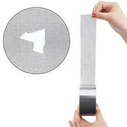 1 Roll Window Door Mesh Screen Repair Patch Screen Net Patch Sticker for Home Door Window