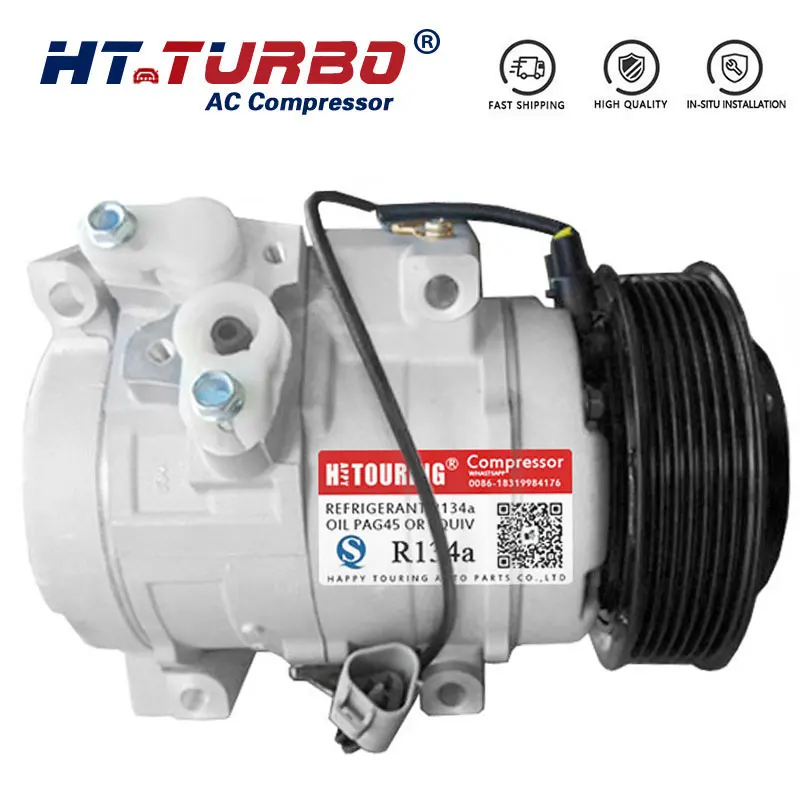 Denso 10S17C Auto Car A/C AC Compressor 88310-6A140 88320-6A080 88410-35400 DCP50085 For Toyota Land Cruiser J12 2002-2009