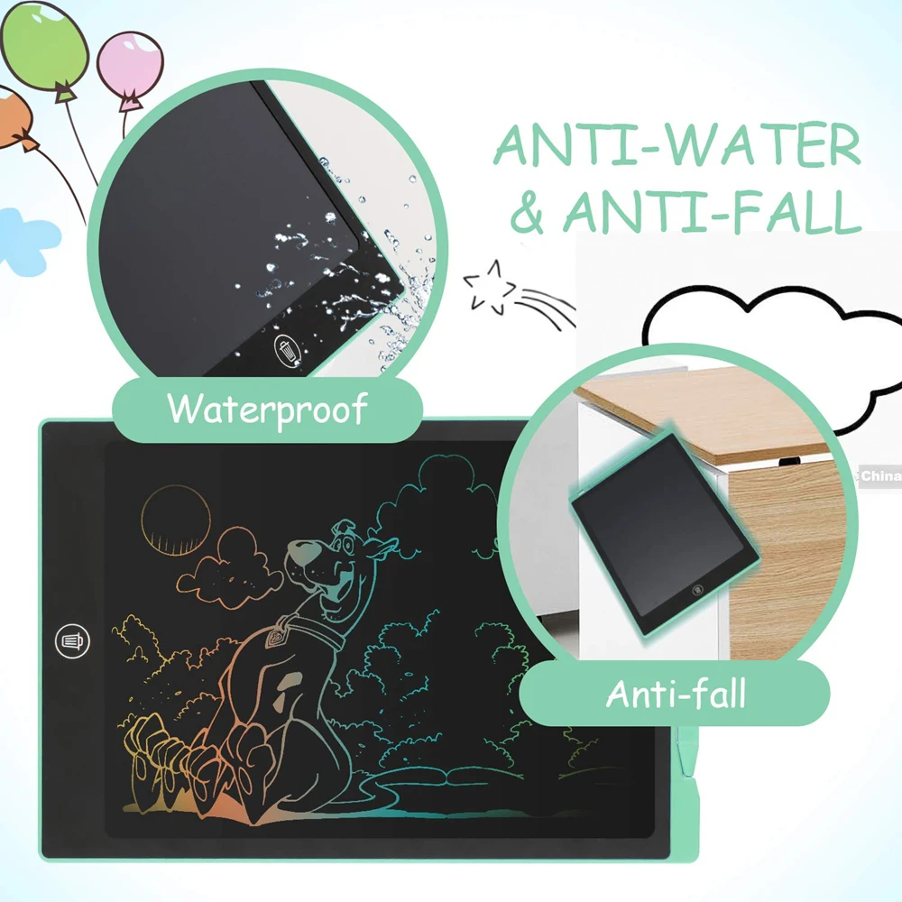 8.5Inch LCD Screen Electronic Drawing Board Colorful Writing Tablet Digital Graphic Drawing Tablets Kids Birthday Christmas Gift