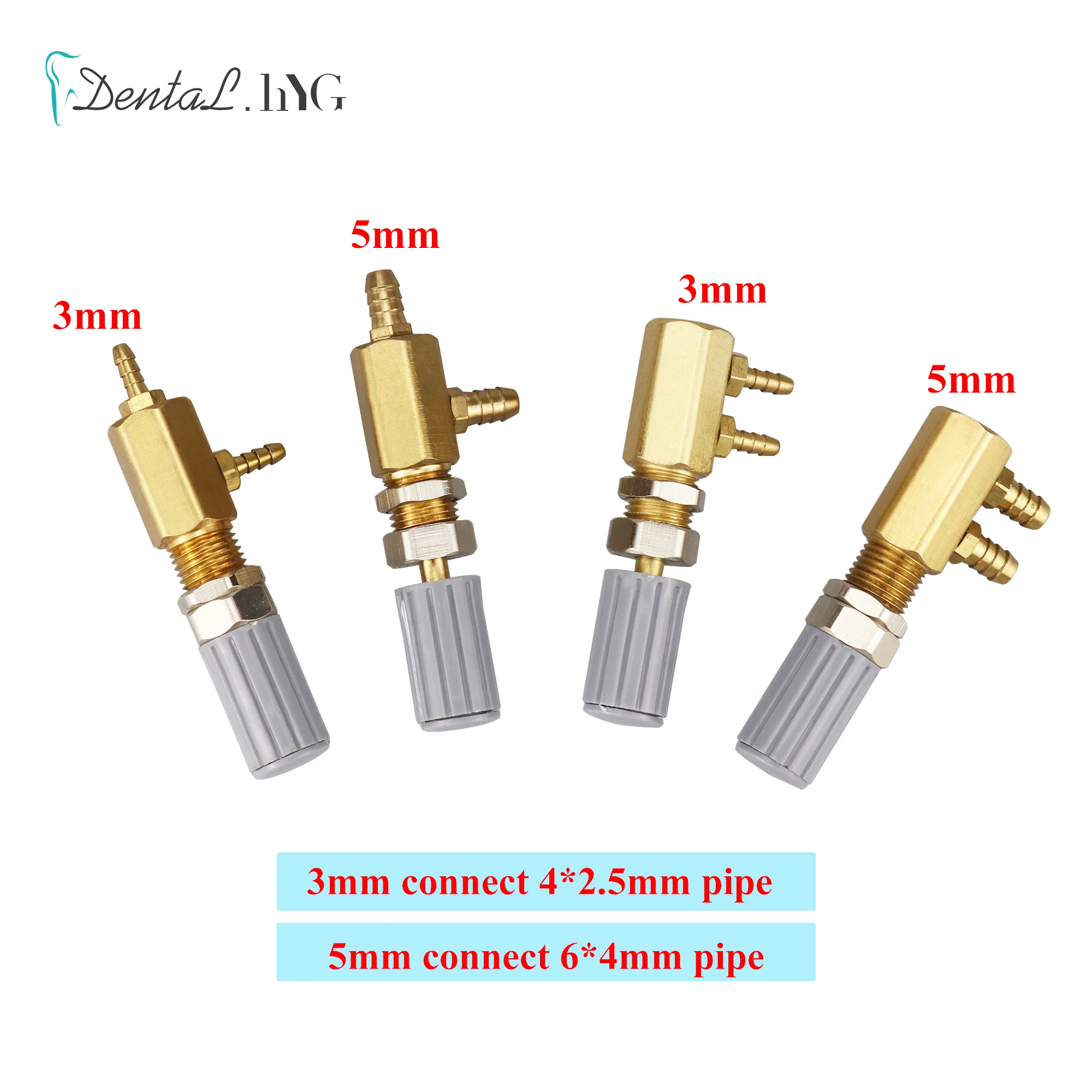 Dental Air Water Control Switch Valve Regulating Control Valve 3mm/5mm Dental Chair Turbine Unit Repair Tool Spare Parts