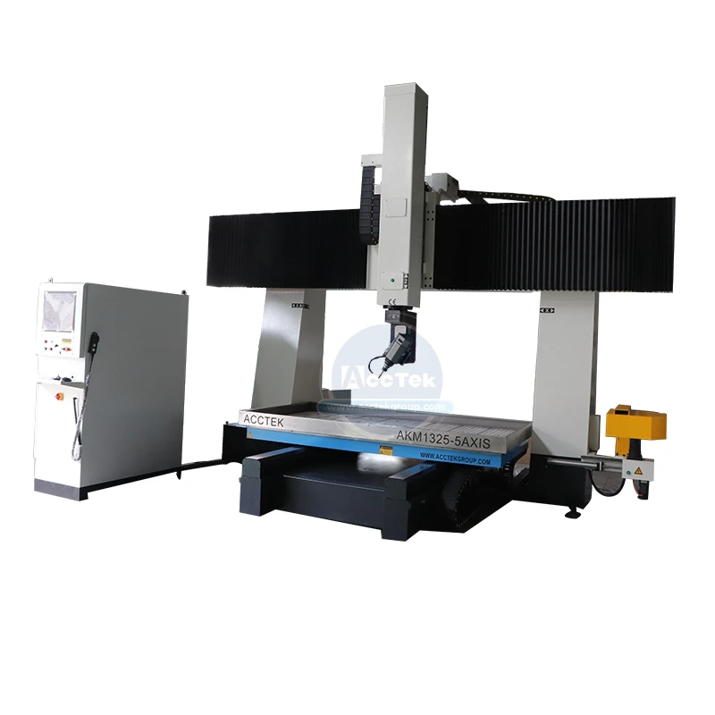 Macchinari per router CNC Atc a 5 assi AccTek AKM1325 con elevata velocità di lavoro