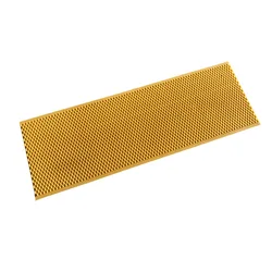 10PCS plastic bee foundation beewax foundation sheet honeycomb home ruche dadant for bees hotel insects Beekeeping  tools