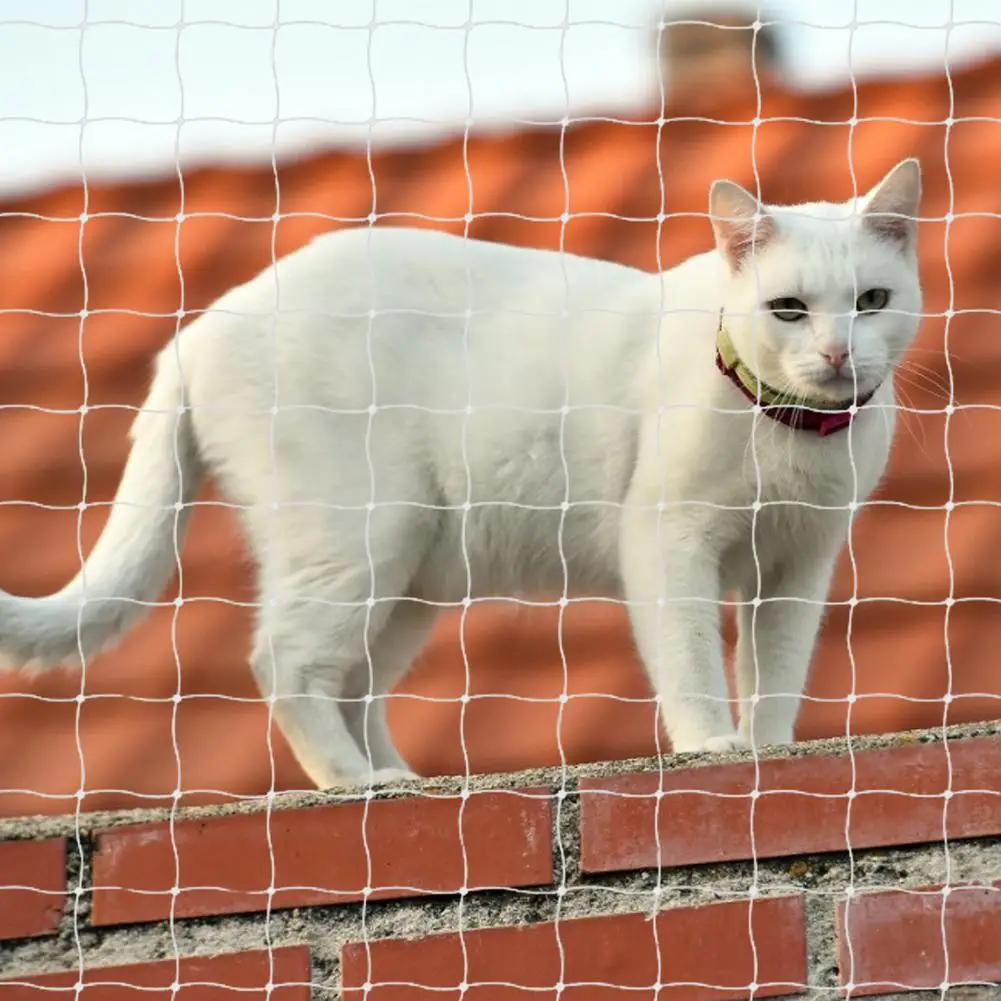 Pet Protection Net Nylon Anti Bird Cat Protective Sturdy Safe Wire Cover For Prevents Cats From Escaping Or Falling From Balcony