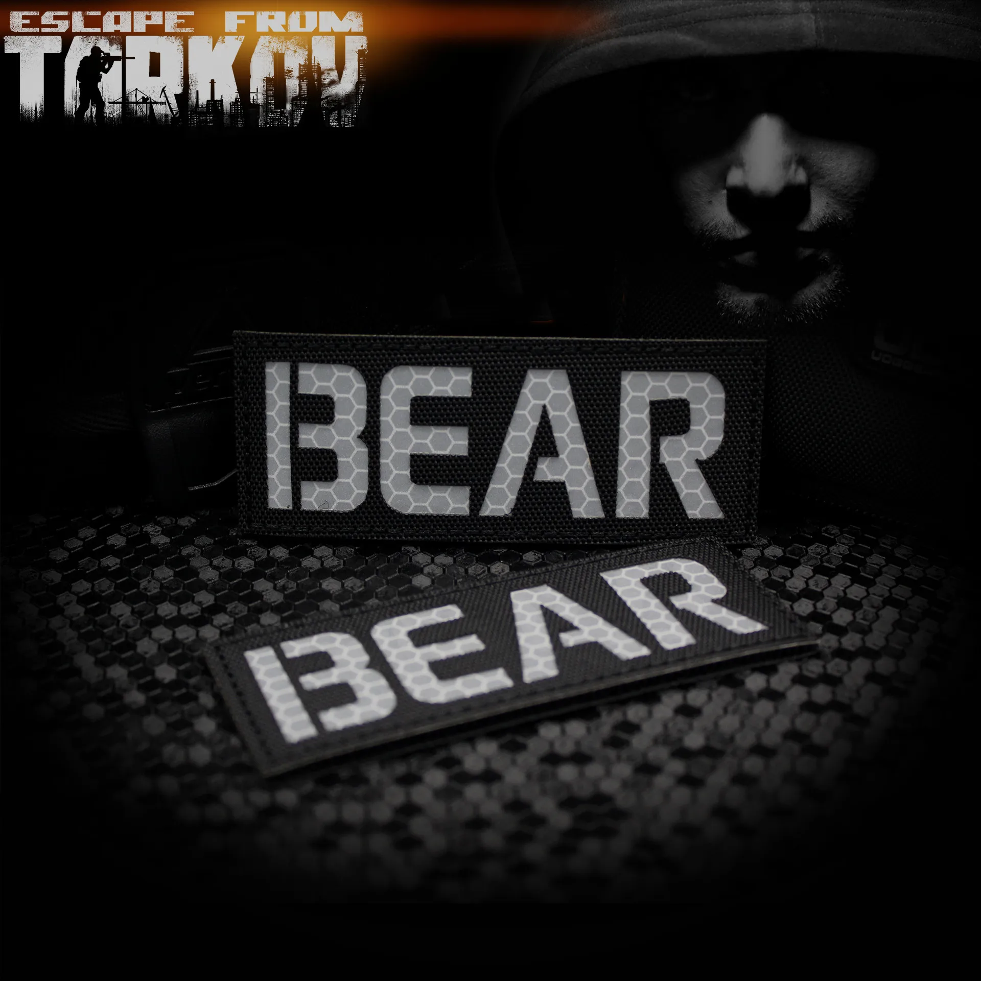 IR Reflective Armband Escape from Takov Patch IR Reflective Camp Armband USEC BEAR Badge Tactical Pack