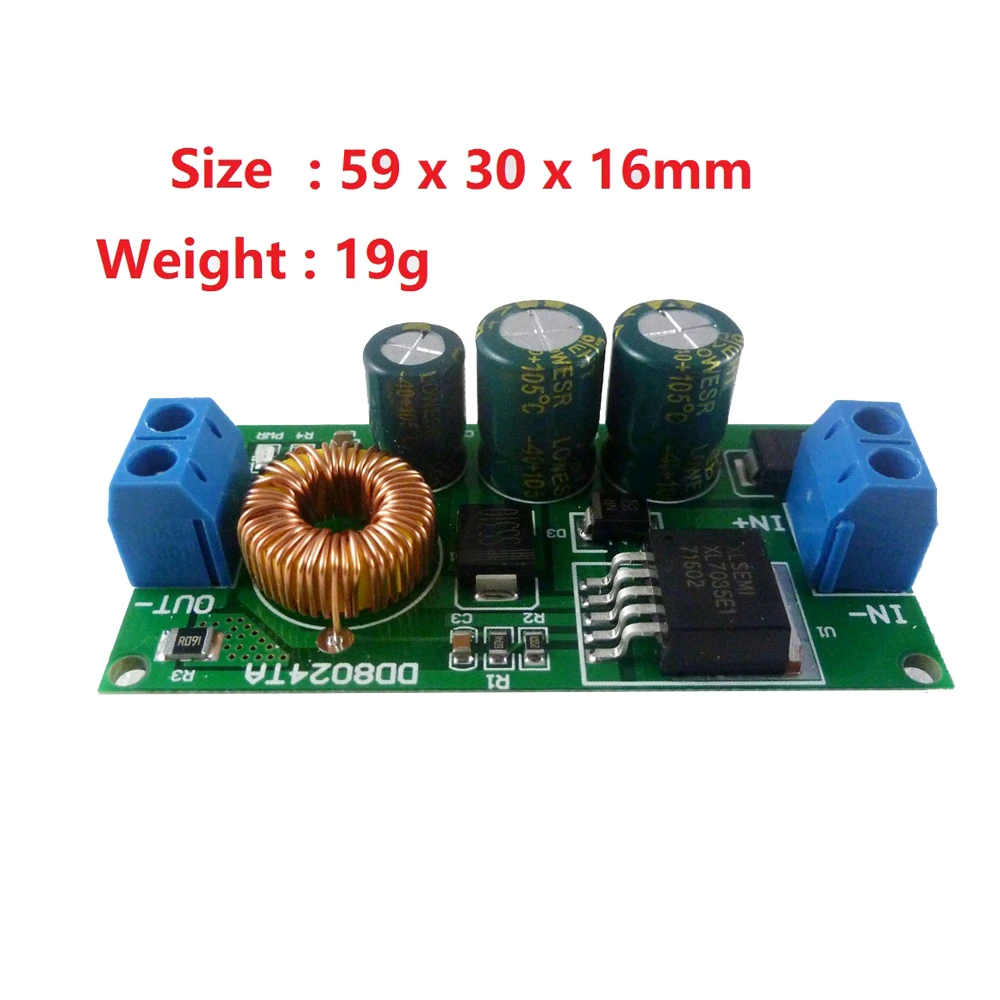 High-Voltage EBike DC-DC Buck Converter Step-Down Regulator Module 24V 36V 48V 60V 64V 72V 80V to 3.3V 5V 6V 9V 12V 15V