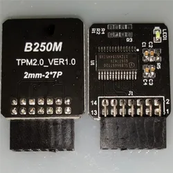 Replacement TPM2.0 Module TPM 14Pin 2*7P Security Module for MSI B250M Win11 Platform Protection Module