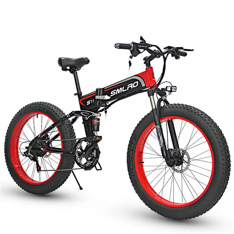 

Electric Bike 1000W Motor Snow Bike Electric Bike Folding Ebike 48V Electric Bicycle 4.0 Fat Tire e bike SAMSUNG Lithium Battery