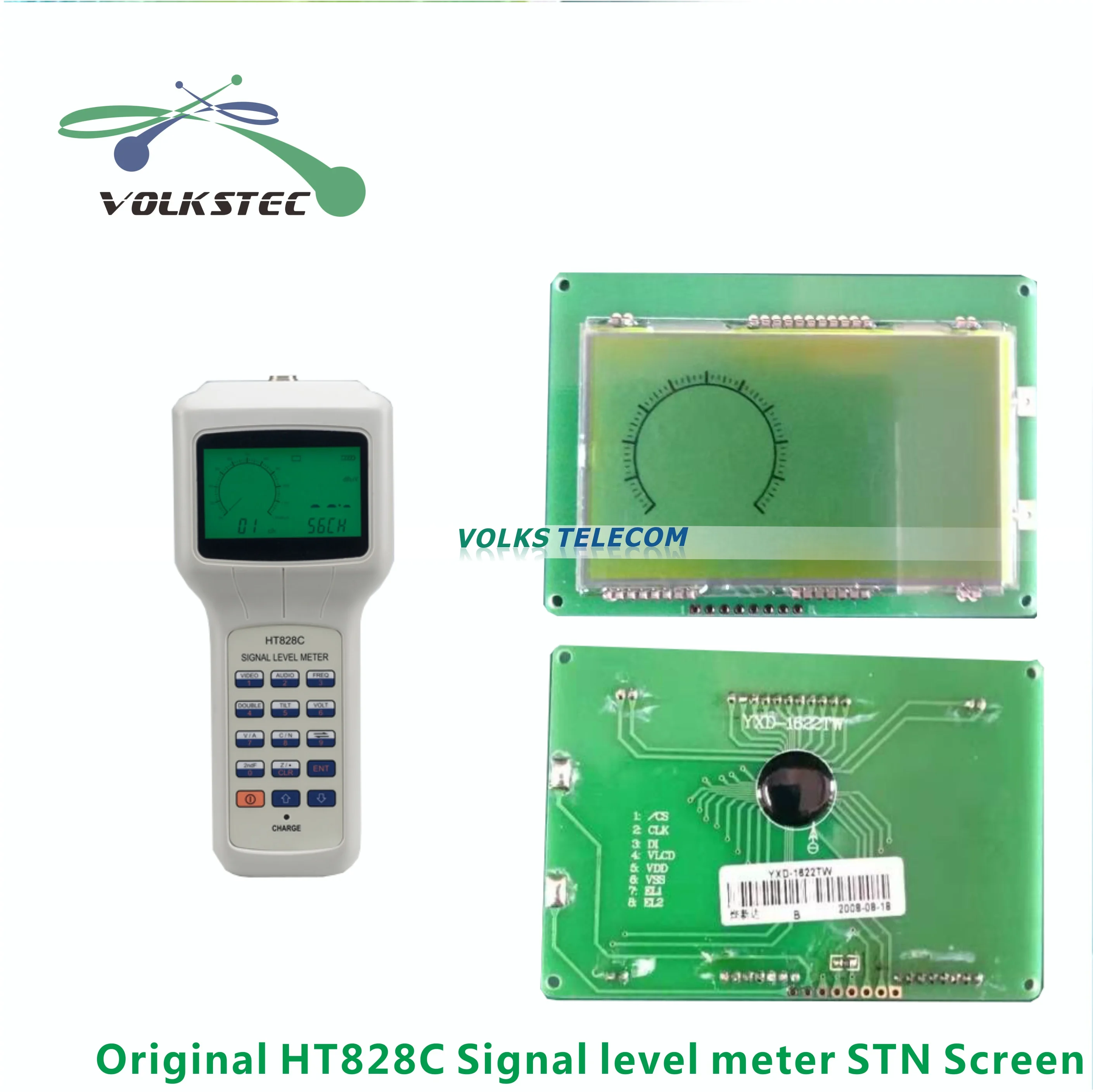 Original HT828C Signal level meter STN Screen