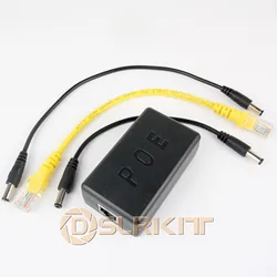 Divisor PoE ativo para Gigabit, Power Over Ethernet, 802.3at, 24Watt, 48V a 12V, 2A