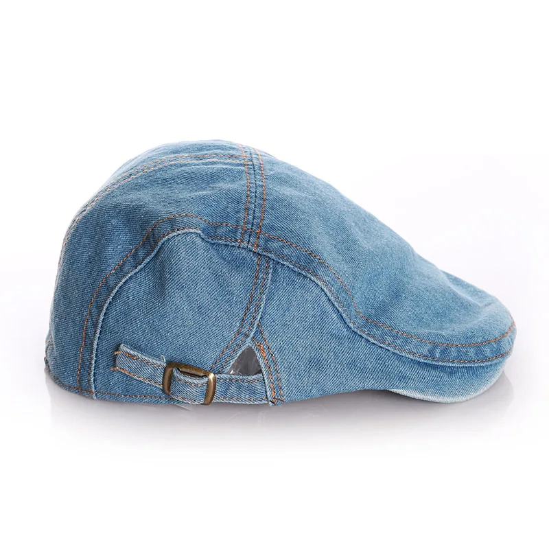 Denim Kids Hat for Boys Girls Classic Vintage Adjustable Baby Hat Autumn Winter Kids Beret Hat Children Cowboy Cap 2-12Y