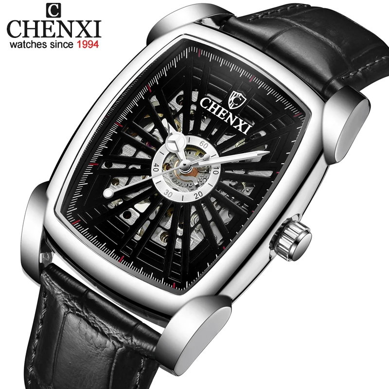 

CHENXI Luxury Men's Watches Top Brand Fashion Automatic Clock Luminous Waterproof Tourbillon Mechanical Watch Relogio Masculino