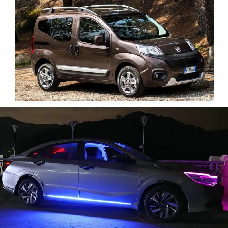 

Remote Car Door Decorative Mood Lighting For Fiat GRANDE PUNTO IDEA LINEA SCUDO Sedici Seicento Stilo DOBLO DUCATO Ulysse