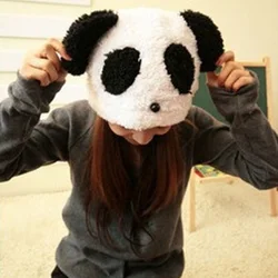 Fashion Winter Panda Hats For Women Bonnet Velvet Ear Warm Winter Cap  Women Cute Cotton Beanie Hat Ears Bonnet Gorras Spring