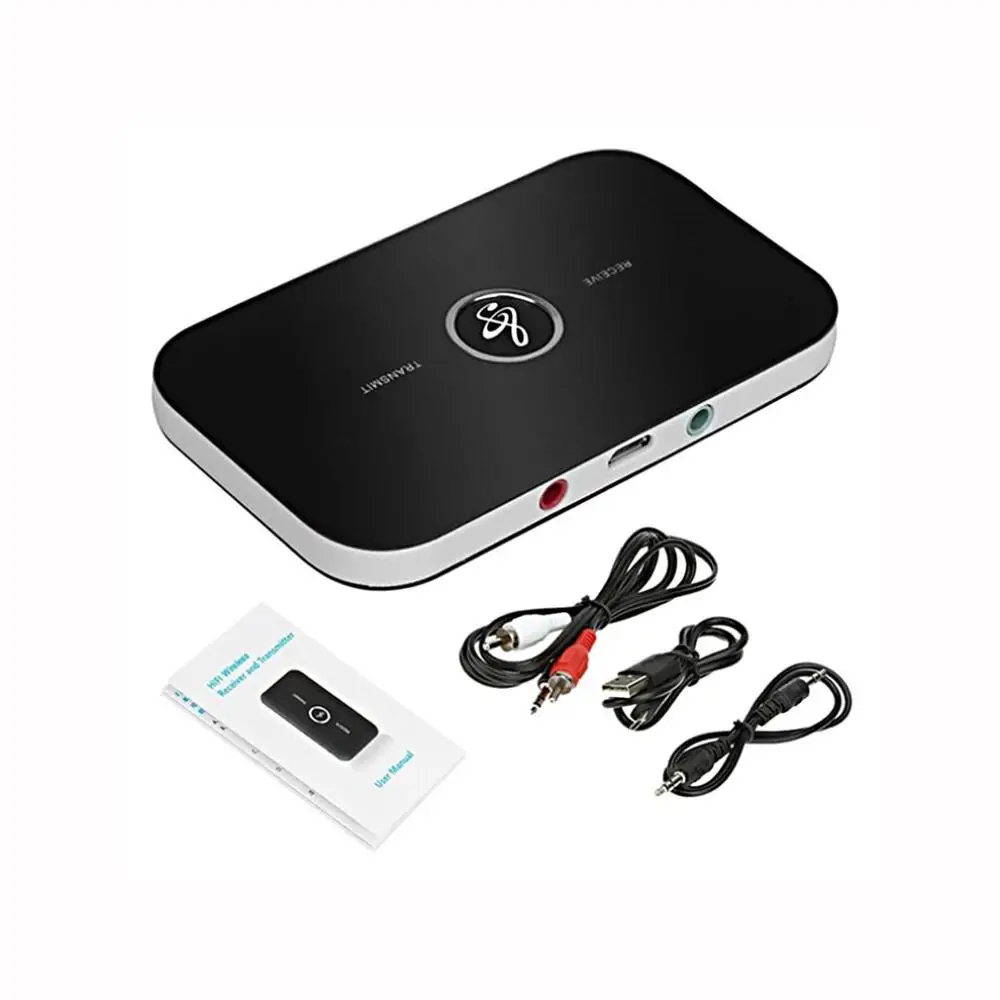 Baru B6 Two-In-One Wireless 5.0 Menerima dan Mengirim Terintegrasi Adaptor Transmitter Receiver