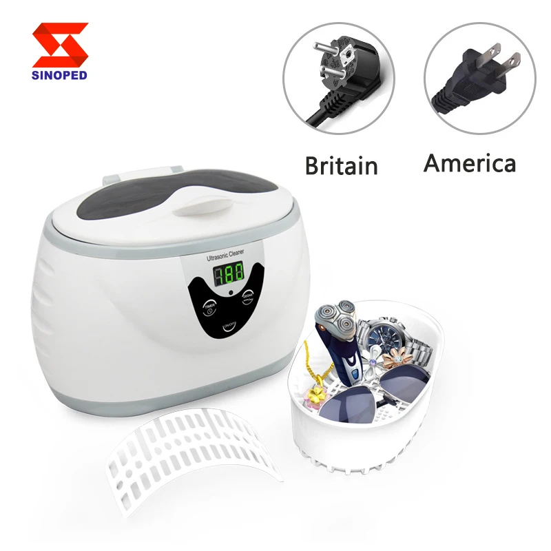 Professional Ultrasonic Jewelry Cleaner with Digital Timer for Eyeglasses, Rings,Necklaces, Earrings, Watches and Dentures