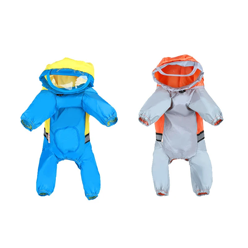 HOOPET Dog Riancoat Jumpsuit raincoat for Dogs 애완 동물 망토 래브라도 방수 골든 리트리버 자켓, 반려동물 옷