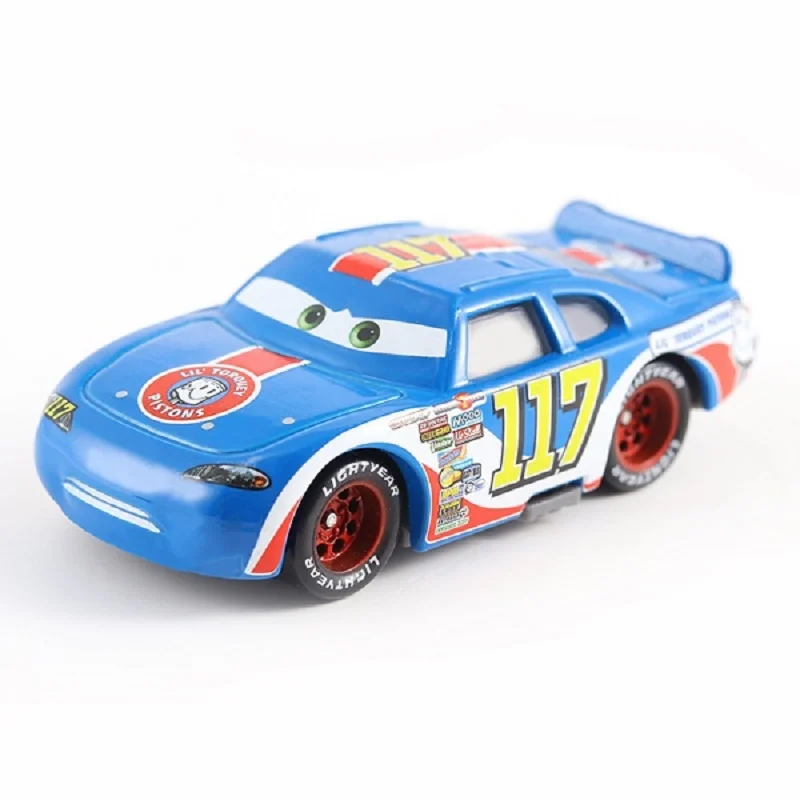 Disney Pixar 3 Z Professor And Lightning McQueen Matt Jackson Storm Ramirez Alloy Car Model Alloy Children\'s Toy Birthday Gift