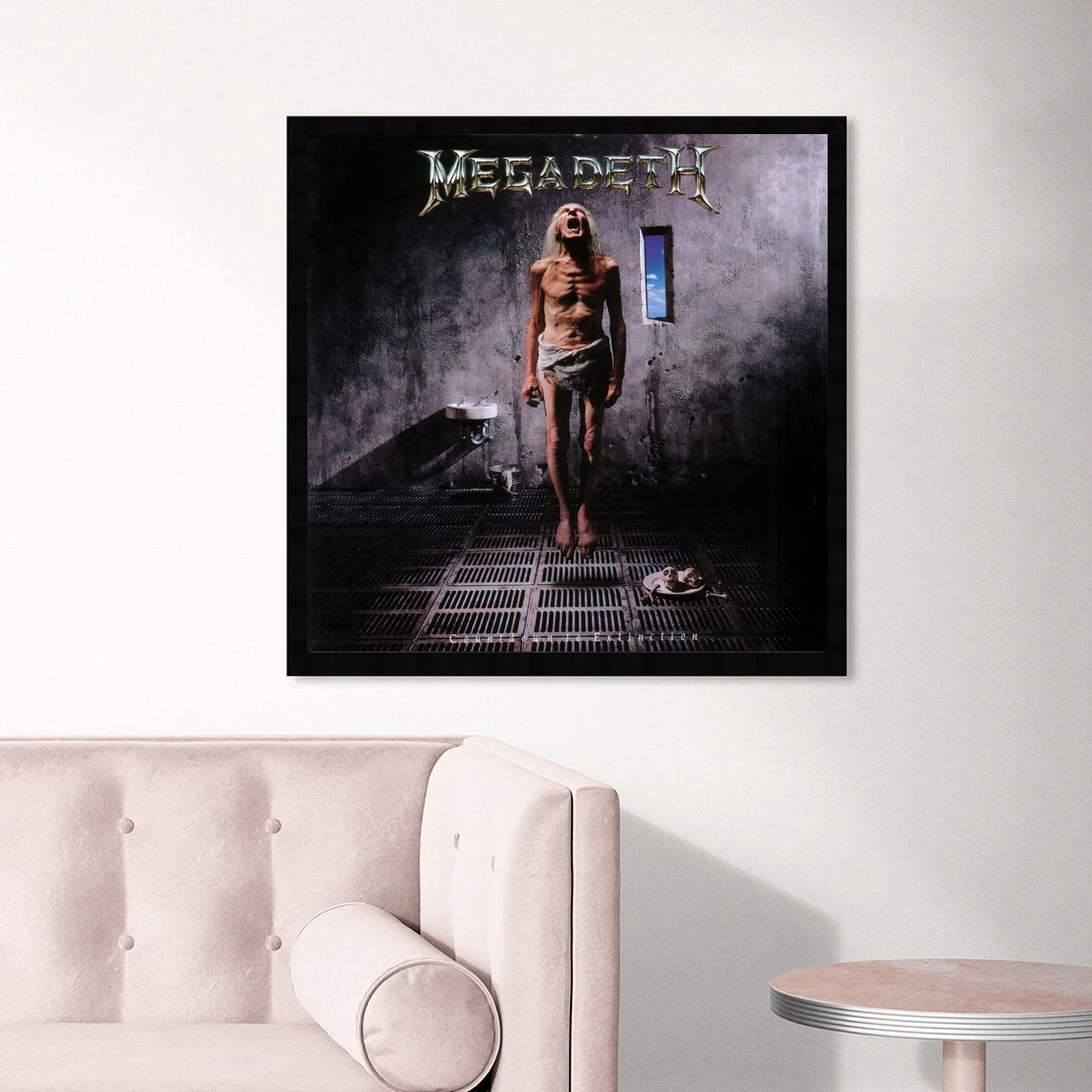 Megadeth Countdown To Extinction Music Album Poster Canvas Art Print Home Decoration Wall Painting (No Frame)