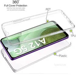 360 graden hoesje voor Samsung Galaxy A12 A05 A15 A25 A35 A55 A04S A14 A24 A34 A54 A13 A23 A22 M12 M32 A32 A52 A72 A31 A51 A71 A21S