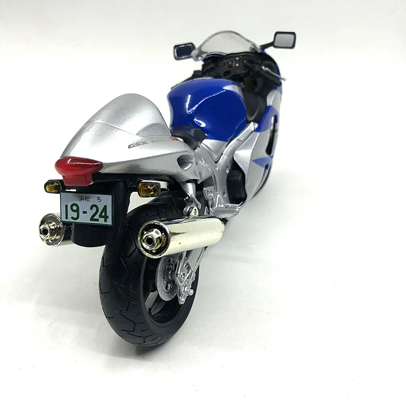 New Special Offer Die-casting Metal 1/12 GSX 1300R Simulation Motorcycle Desktop Display Collection Model Toys For Children