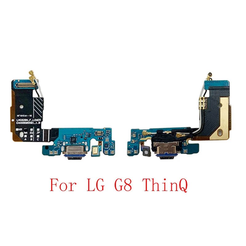 USB Carregamento Dock Porto Conector Placa Peças, Cabo Flex para LG G5, G6, G7, ThinQ, G8, ThinQ, Velvet 5G, G8S, peça de substituição