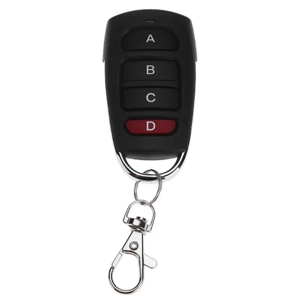 

Door Remote 433MHz 4 channel remote control use all 433 MHz fixed code key chains car home and 1 pcs