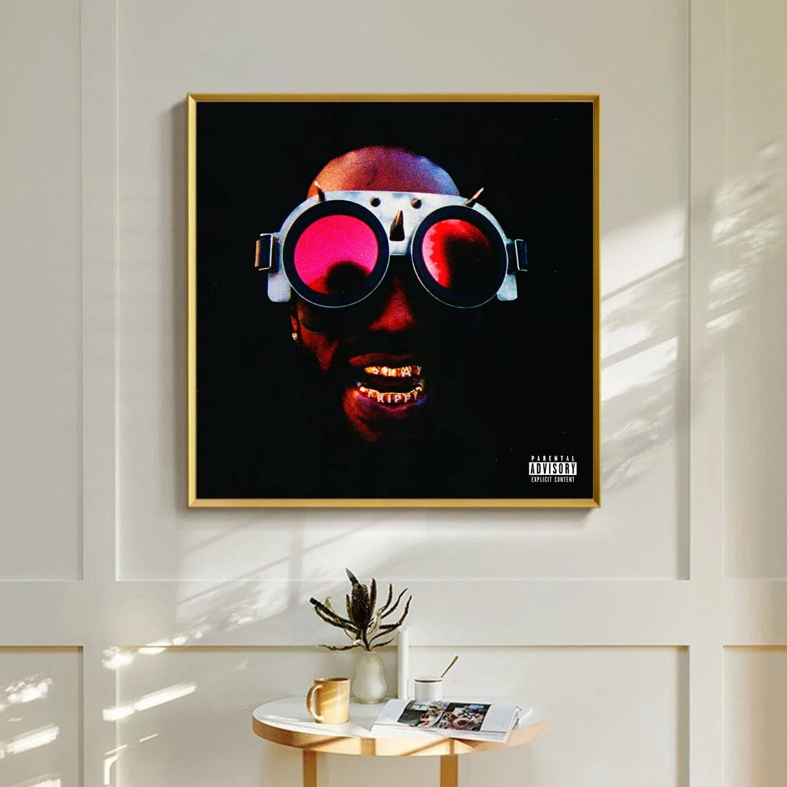 Juicy J The Hustle Still Continues Music Album Poster Prints Art Canvas Painting Wall Living Room Home Decor (No Frame)