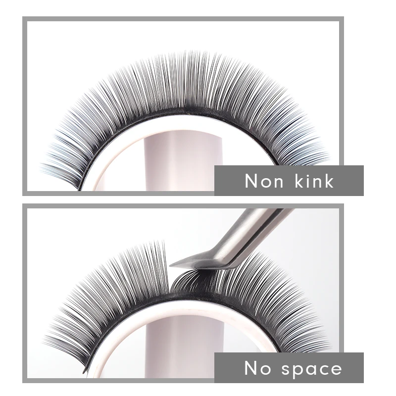 GENIELASH All Size Professional Individual Eyelash Extensions Supplies CDD+ Curl Russian Volume Lash Extensions Cilios