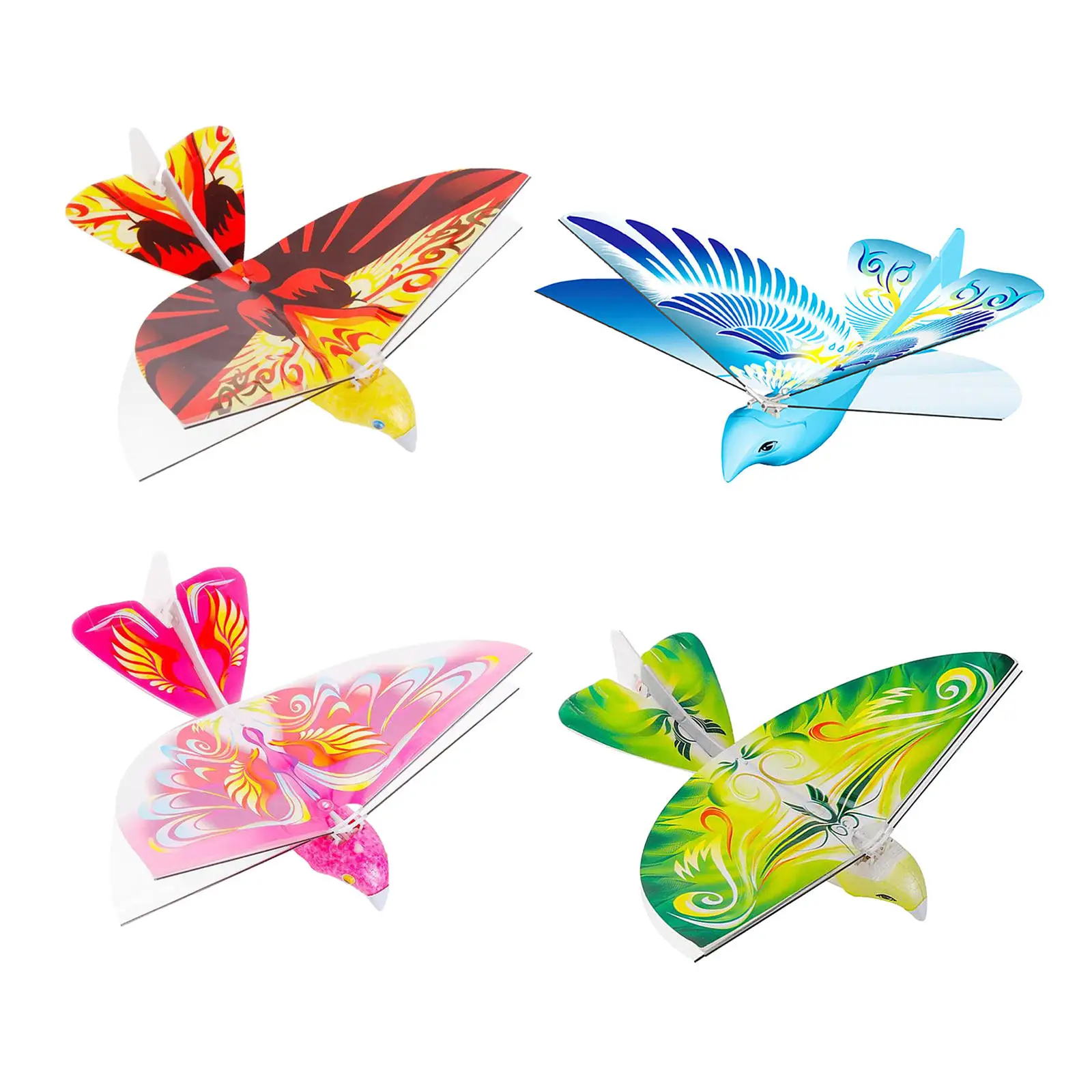 Flying Birds Electronic RC Drone Toys Helicopter 235x275x70mm 360 Degree Flying RC Bird Toy 2.4 GHz Remote Control E-Bird