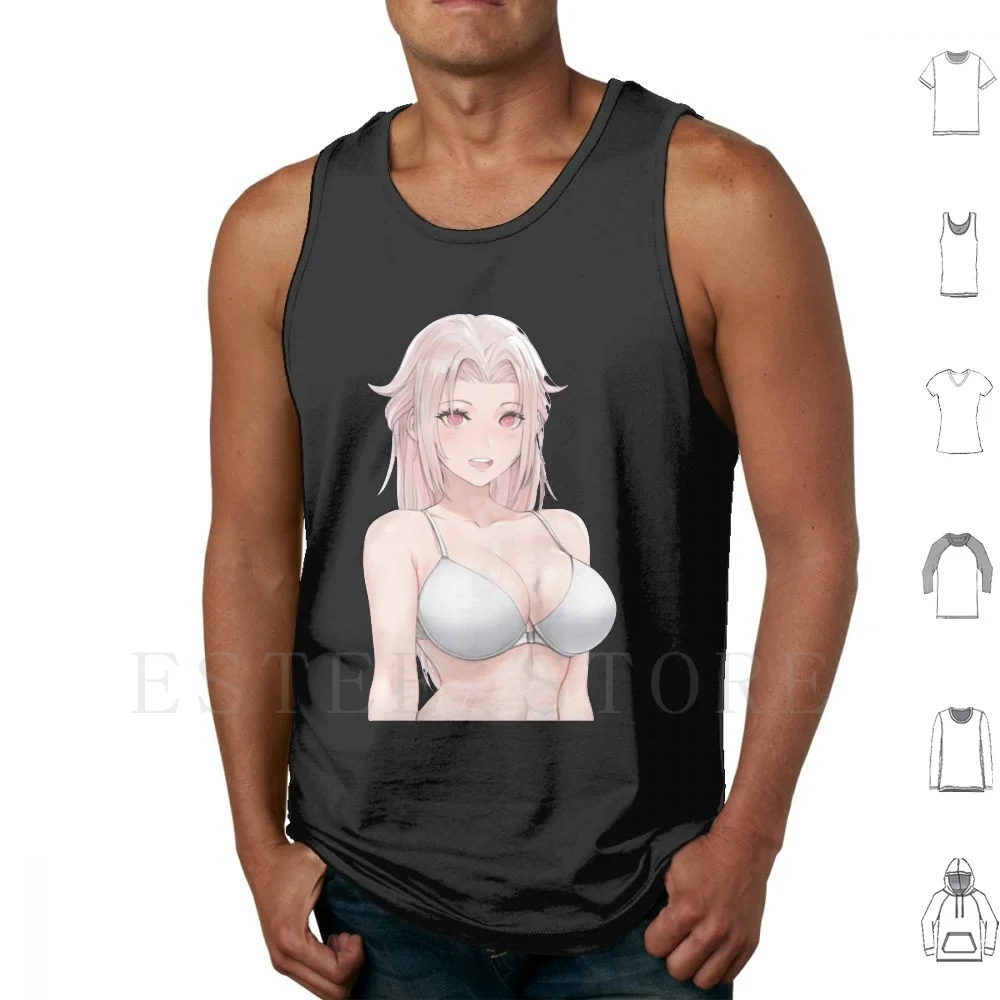 Hentai Babe Tank Tops Vest Hentaii Hentai Nsfw Breasts Breast Boobs Tits Oppai Anime Anime Girls Cute Sexy Hot Girls