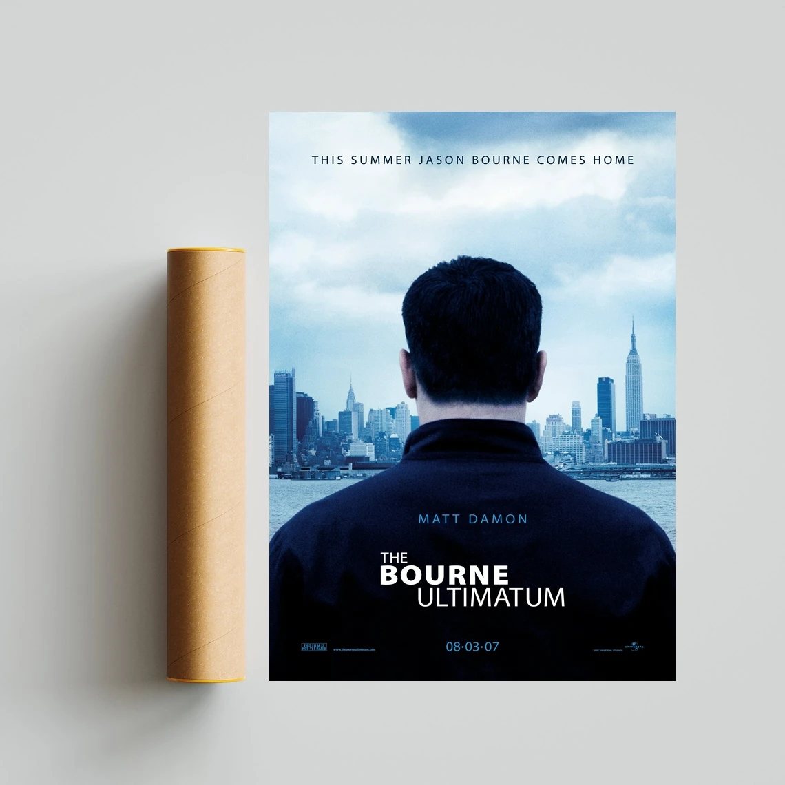 بورن ألتيماتوم غطاء الفيلم المشارك الفن طباعة حائط لوح رسم صور غرفة المعيشة ديكور المنزل (بدون إطار) #5