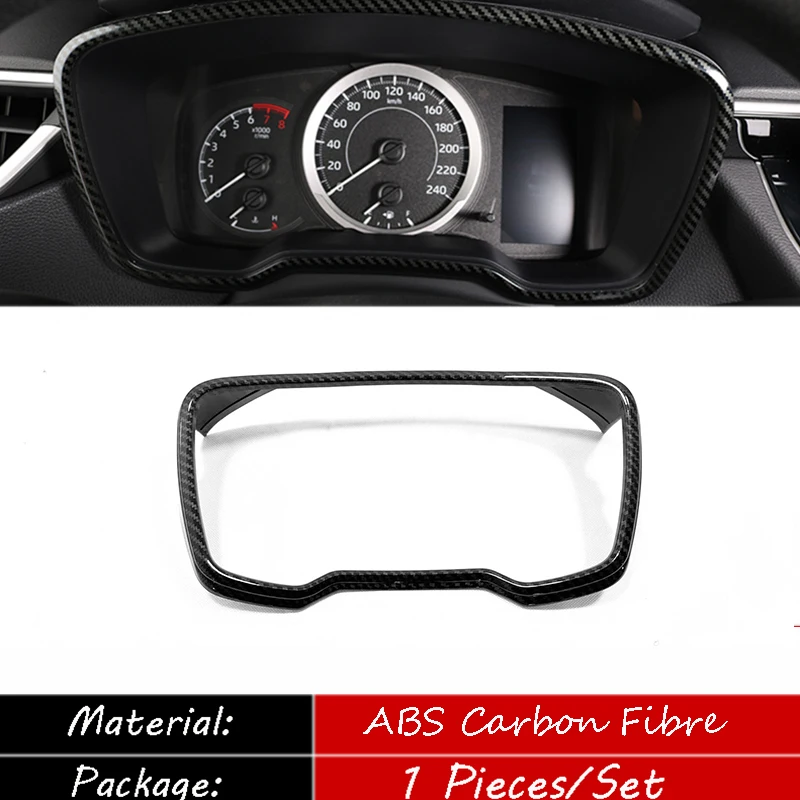 ABS Carbon Fibre For Toyota corolla Sedan glass Lift Switch inner door handle front Small Rear air outlet Storage box water up