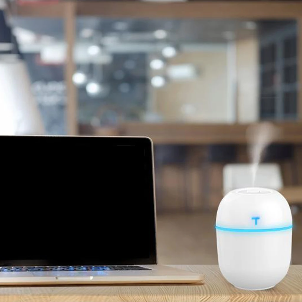 Mini Aria Umidificatore 200ml Aroma Olio Essenziale Diffusore USB di Ricarica Ultra A Basso Rumore Purificatore Sveglio Mist Maker per la Casa auto