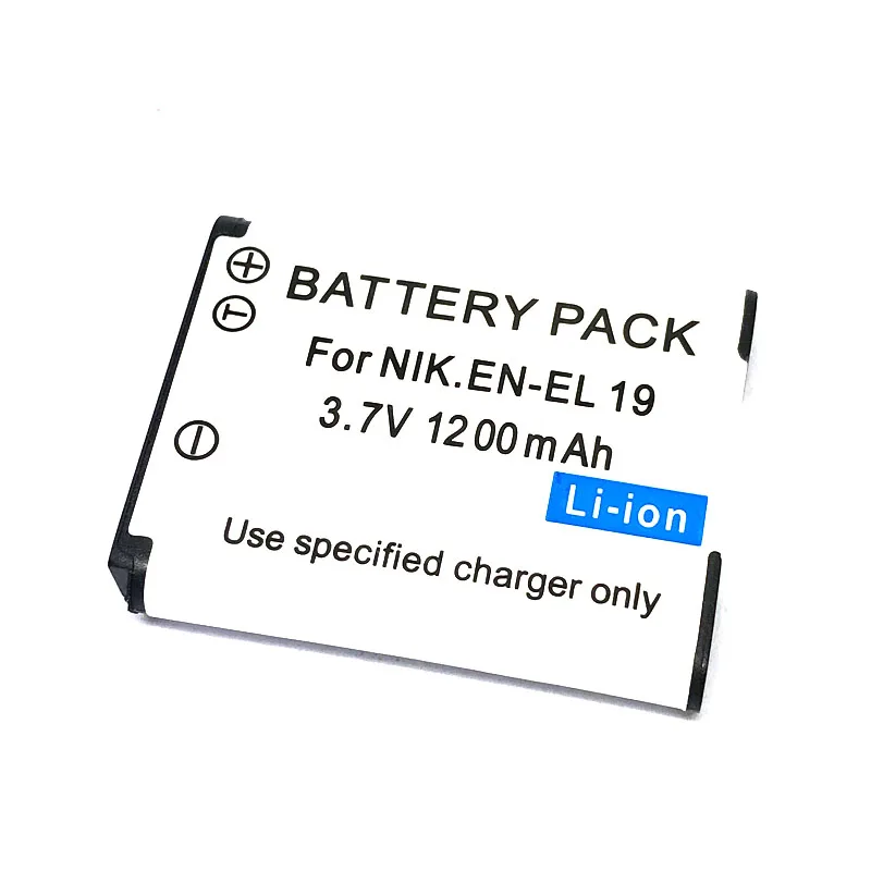 EN-EL19 ENEL19 EN EL19 Battery Charger For Nikon S3100 S3200 S3300 S3400 S3500 S3600 S2500 S2600 S2700 S2750 S4100 S4150 S4300