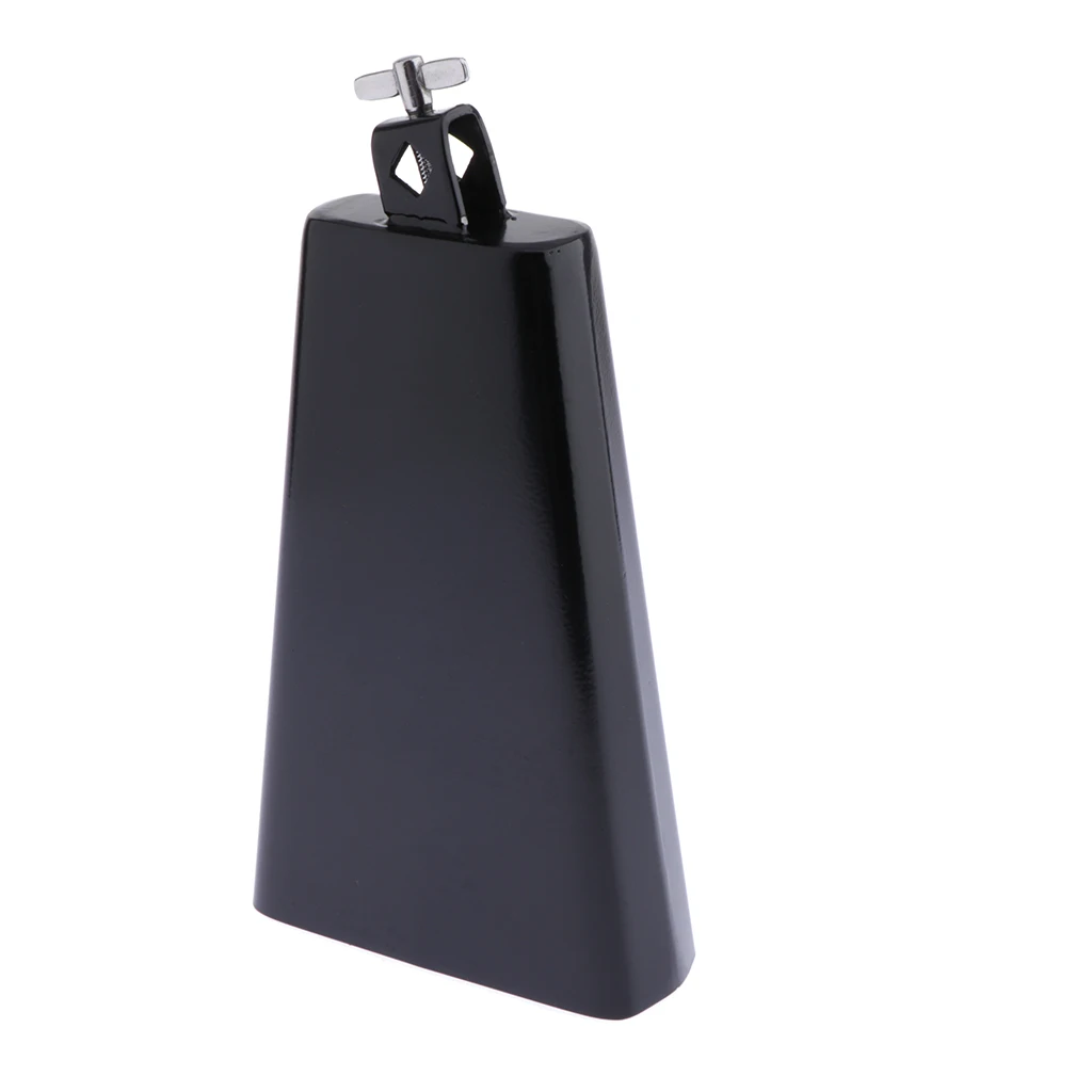 Iron 9 Inch Cowbell Percussion Instrument Parts for Drummers