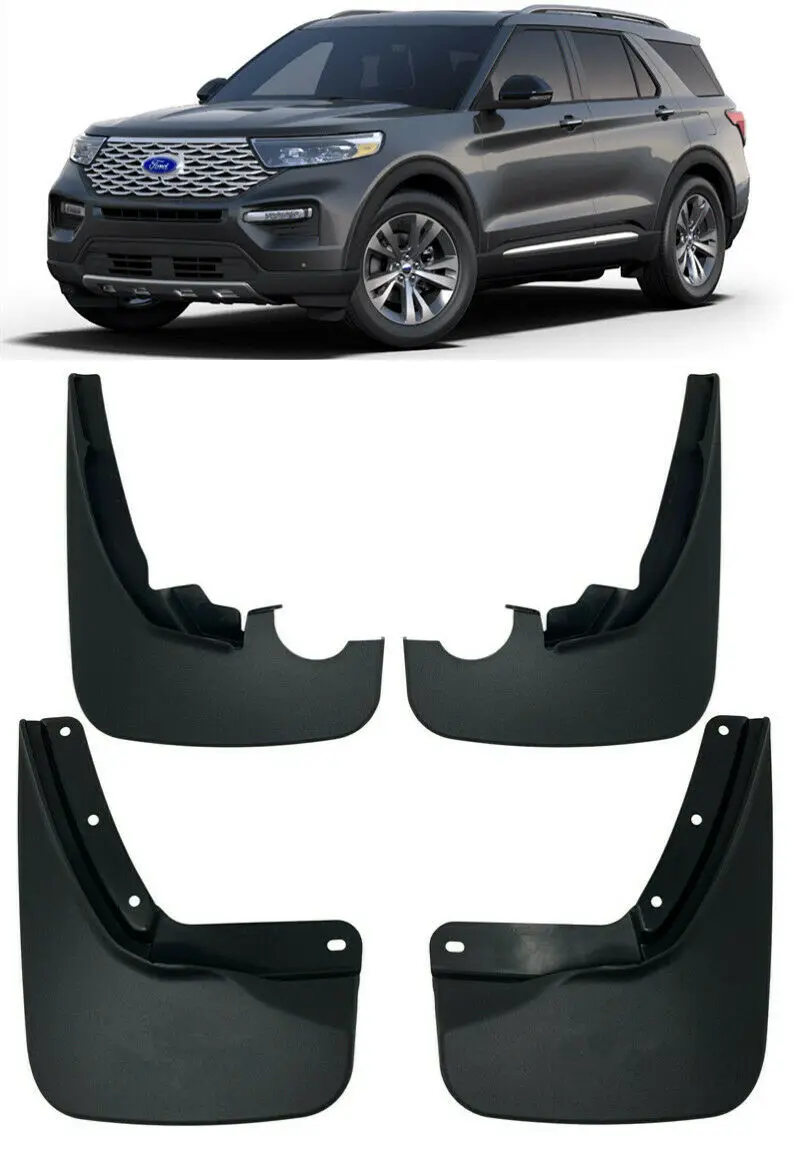 Front Rear Mud Fender Guards For Ford Explorer U625 2020 2021 2022 Mudguards Mud Flaps Tire Mudflap Wheel Splash Guards Styline