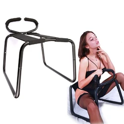 Sex Chair Sofa Pillow Furniture BDSM Weightless Bouncing Mount Stools Boost Love Position Aids Handrail Couples Adult Games Toys