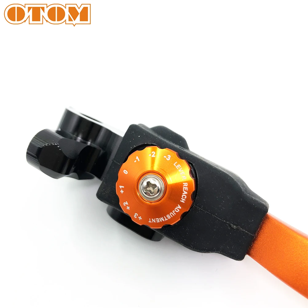 OTOM Motorcycle Clutch Levers Motocross CNC Aluminum 7 Gears Adjustable Foldable Handle 54802031000 For KTM HUSQVARNA GASGAS EXC