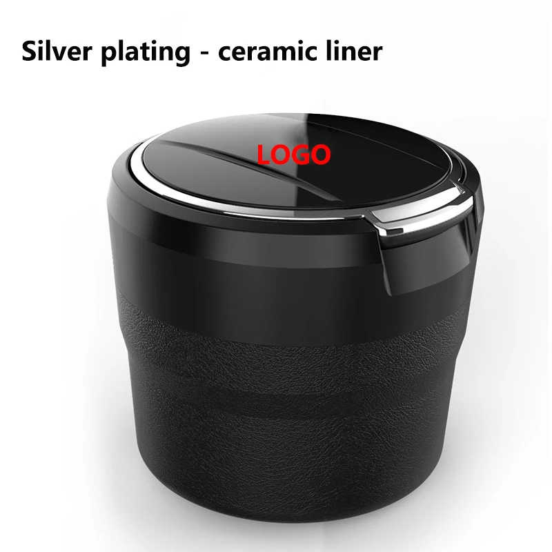 Car Ashtray Outdoor Anti Smoke   Led Ligh Auto  With Lid For Volvo V90 S90 V60 Cross Country S60 XC60 XC40 360c V90 R-Design Est