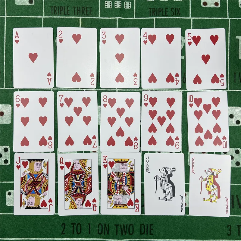 1pcs Playing Cards Plastic Playing Cards Waterproof Playing Cards Poker Indoor Family Entertainment Board Games Baralho Game