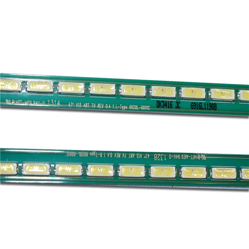 Tira conduzida 63leds para skyworth lg 47 \