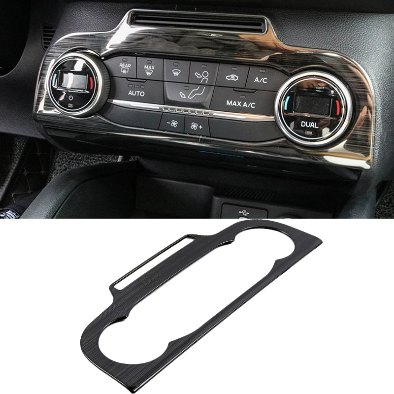 For Ford Focus MK4 2019 2020 Gear Shift Box Center Control Panel Cover Sticker Trim Strip Garnish  Accessories Interior