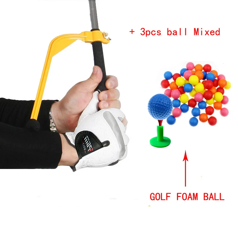 

Golf Swing Gesture Correct Wrist Trainer Practice Beginner Alignment Golf Clubs Training Aids Tools Accessories