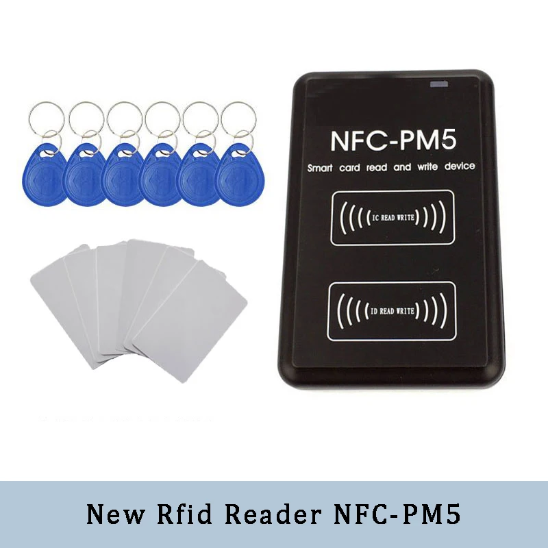 

NFC-PM5 Encryption Decoding Duplicator RFID Access Control Card Reader S50 UID Smart Chip Card Writer ICID Frequency Copier