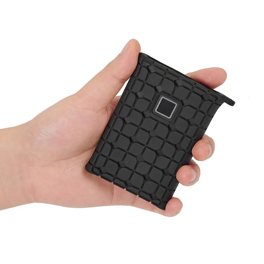 Funda de silicona para disco duro Samsung T7 SSD, cubierta protectora anticaída