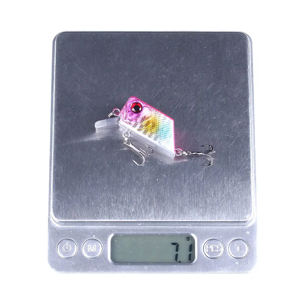 Mini Crankbait Square Bill 4.5cm – Wobbler para lubina y trucha