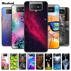 For Asus Zenfone 7 Pro ZS671KS Case ZS670KS ZS590KS Star Soft TPU Silicone Phone Case For Asus Zenfone 8 Flip ZS672KS Back Cover