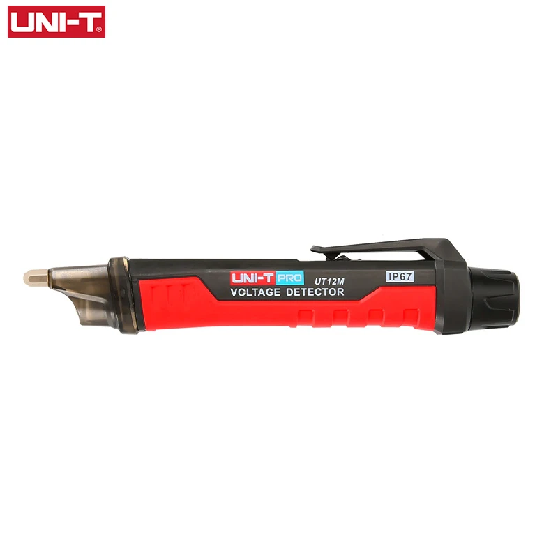 UNI-T AC Voltage Detector Meter UT12E UT12M 24V-1000V Non-Contact Tester Pen Socket Volt Electric Test Pencil